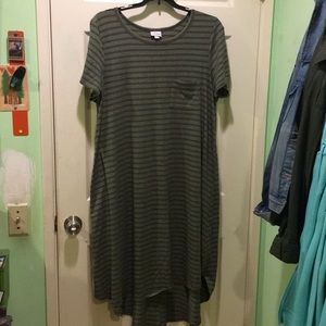 Stripe Carly dress
